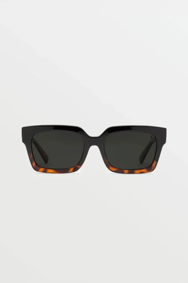 Sunglasses | Sunglasses-VOLCOM EYEWEAR DOMEINATOR SUNGLASSES - DARKSIDE GREY POLAR