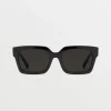 Sunglasses | Sunglasses-VOLCOM EYEWEAR DOMEINATOR SUNGLASSES - GLOSS BLACK/GREY