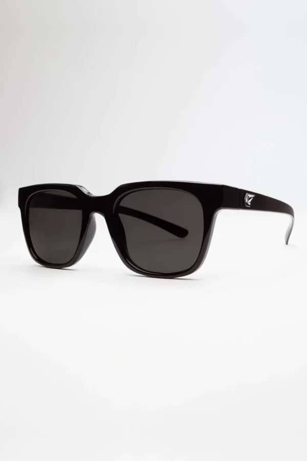 Sunglasses | Sunglasses-VOLCOM EYEWEAR MORPH SUNGLASSES - GLOSS BLACK