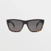 Sunglasses | Sunglasses-VOLCOM EYEWEAR PLASM SUNGLASSES MATTE DARKSIDE/GRAY POLAR