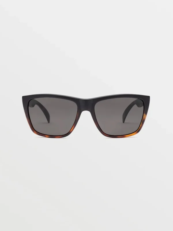 Sunglasses | Sunglasses-VOLCOM EYEWEAR PLASM SUNGLASSES MATTE DARKSIDE/GRAY POLAR