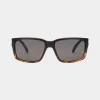 Sunglasses | Sunglasses-VOLCOM EYEWEAR STONEAGE SUNGLASSES - MATTE DARKSIDE/GRAY POLAR