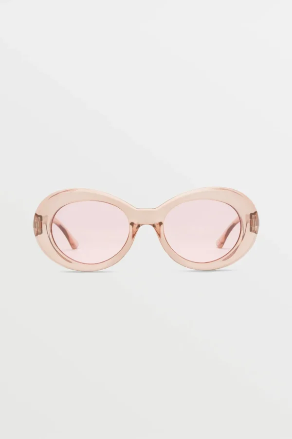 Sunglasses | Sunglasses-VOLCOM EYEWEAR STONED SUNGLASSES - QUAIL FEATHER/PINK