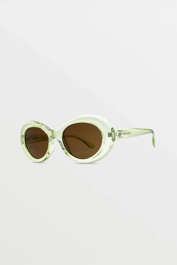 Sunglasses | Sunglasses-VOLCOM EYEWEAR STONED SUNGLASSES - SEA FOAM/BRONZE