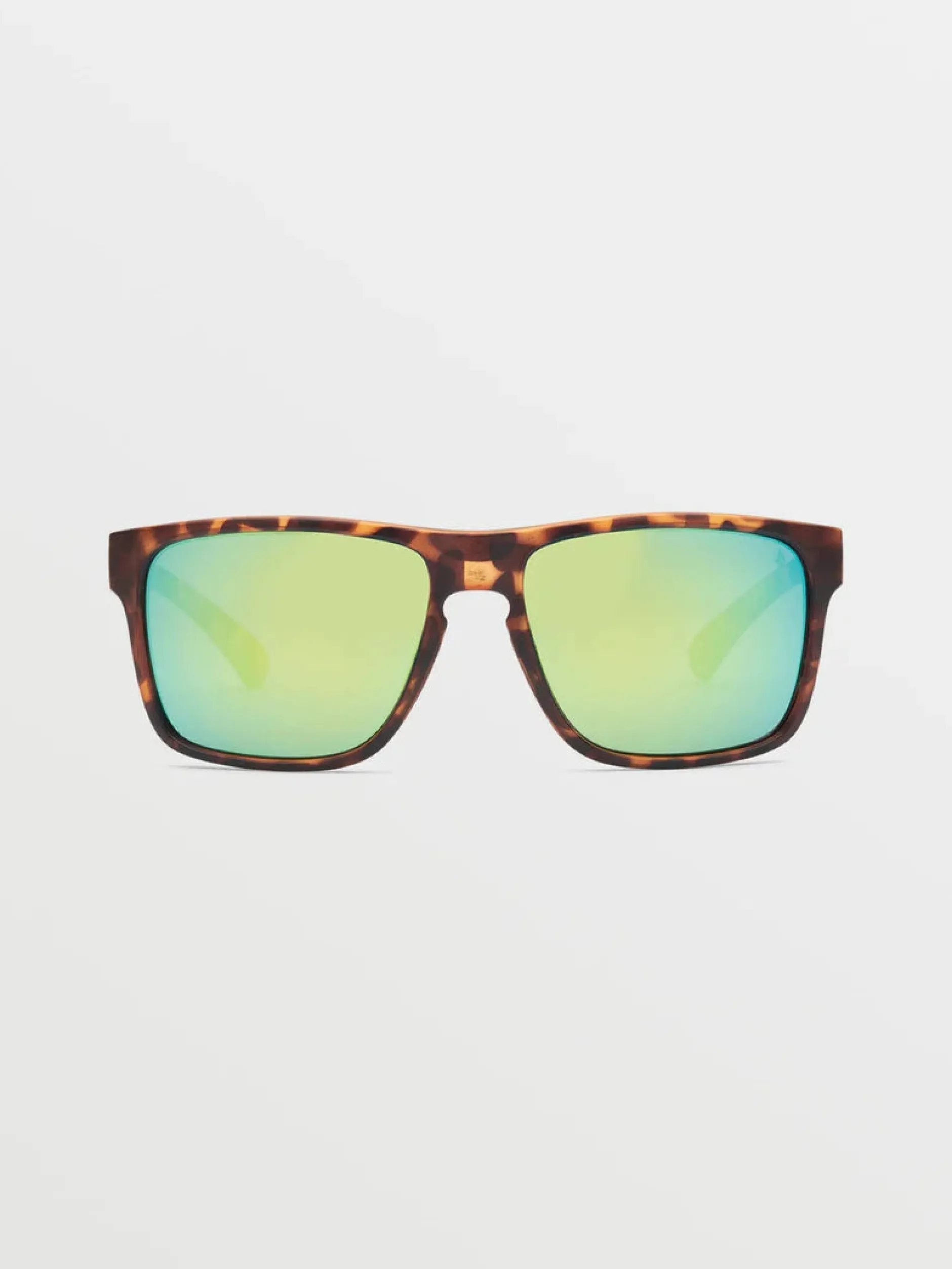 volcom_eyewear_trick_sung_0.webp Sunglasses | Sunglasses-VOLCOM EYEWEAR TRICK SUNGLASSES MATTE TORT/GREEN POLAR