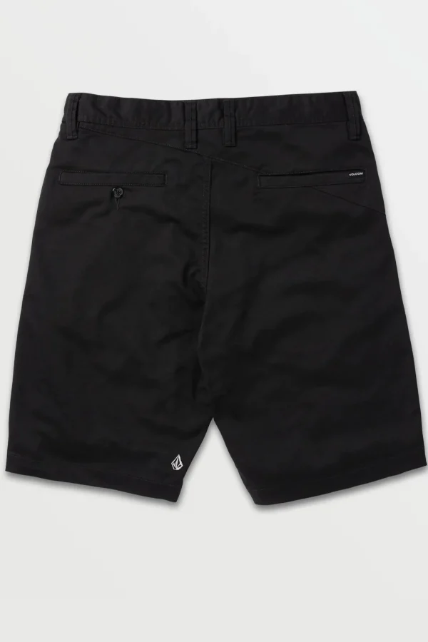 Shorts-VOLCOM FRICKIN MODERN STRETCH SHORT 21 - BLACK