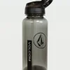 Drink Bottles-VOLCOM HYDROSTONE WATER BOTTLE - WHITE BLACK