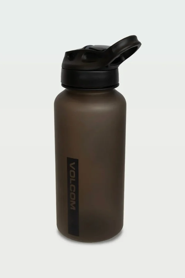 Drink Bottles-VOLCOM IRIDESCENT HYDROSTONE WATER BOTTLE - BLACK
