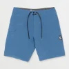 Shorts-VOLCOM LIDO SOLID MOD 20 BLUEBERRY