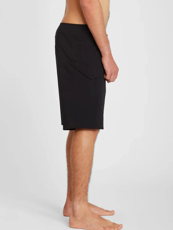 Shorts-VOLCOM LIDO SOLID MOD 20 BLACK