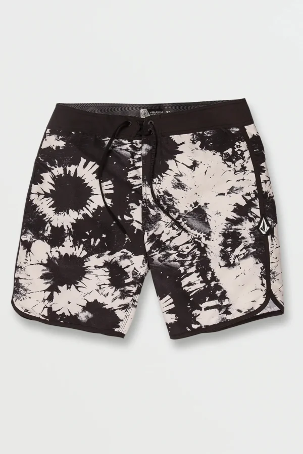 Shorts-VOLCOM MOD PLATTER SCALLOP 20 - BLACK