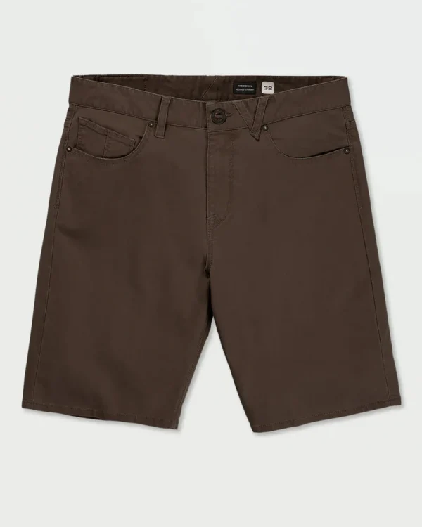 Shorts-VOLCOM MODOWN CANVAS 5 POCKET SHORT WREN