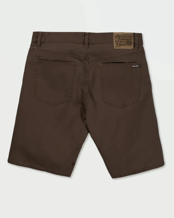 Shorts-VOLCOM MODOWN CANVAS 5 POCKET SHORT WREN