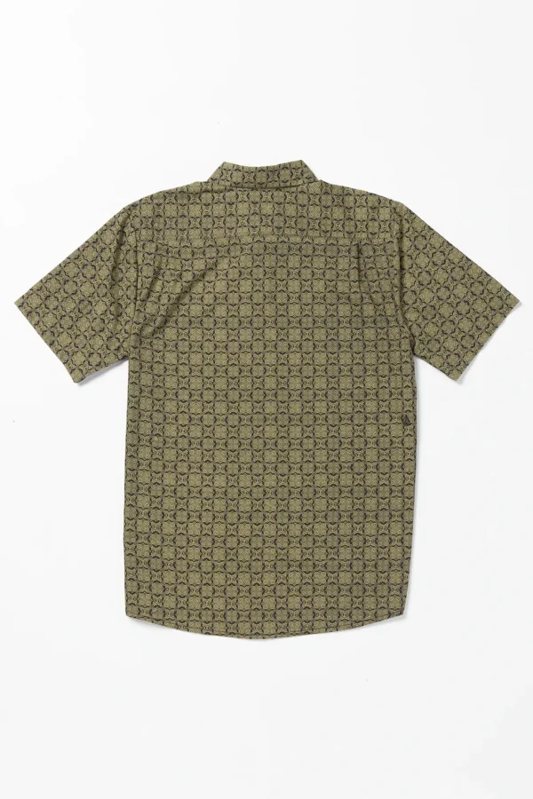 Shirts-VOLCOM SCALER STONE SS TEE - STEALTH
