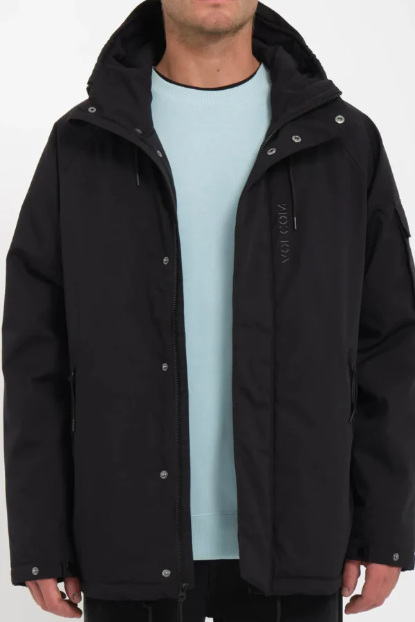 Coats & Jackets-VOLCOM STOKE STONE II 5K JACKET BLACK
