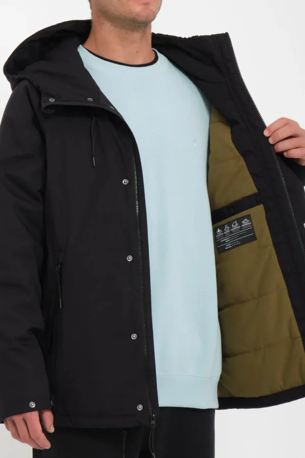 Coats & Jackets-VOLCOM STOKE STONE II 5K JACKET BLACK