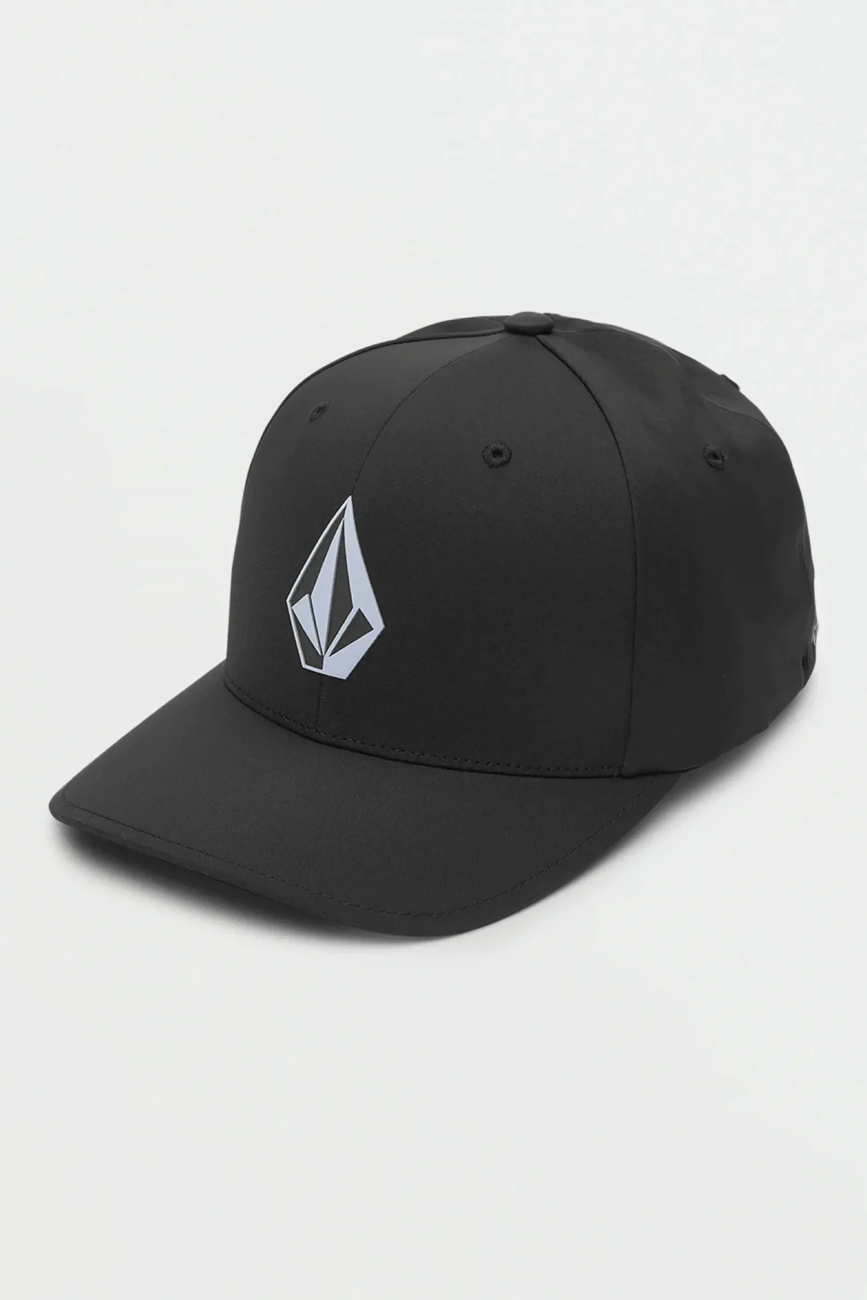 volcom_stone_tech_flexfit_0-2.webp Hats-VOLCOM STONE TECH FLEXFIT DELTA HAT - BLACK