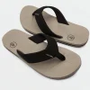 Footwear-VOLCOM VICTOR SANDAL - KHAKI