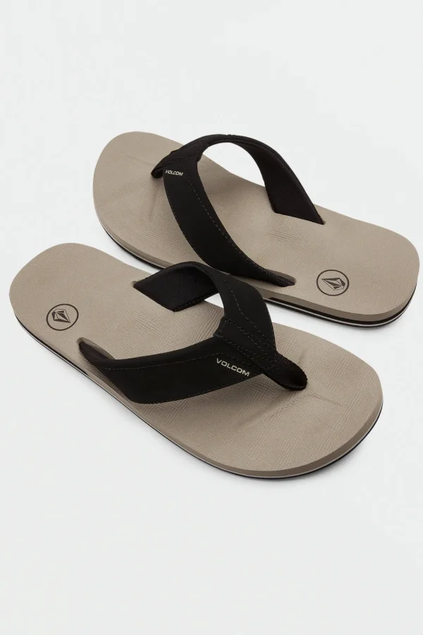 Footwear-VOLCOM VICTOR SANDAL - KHAKI