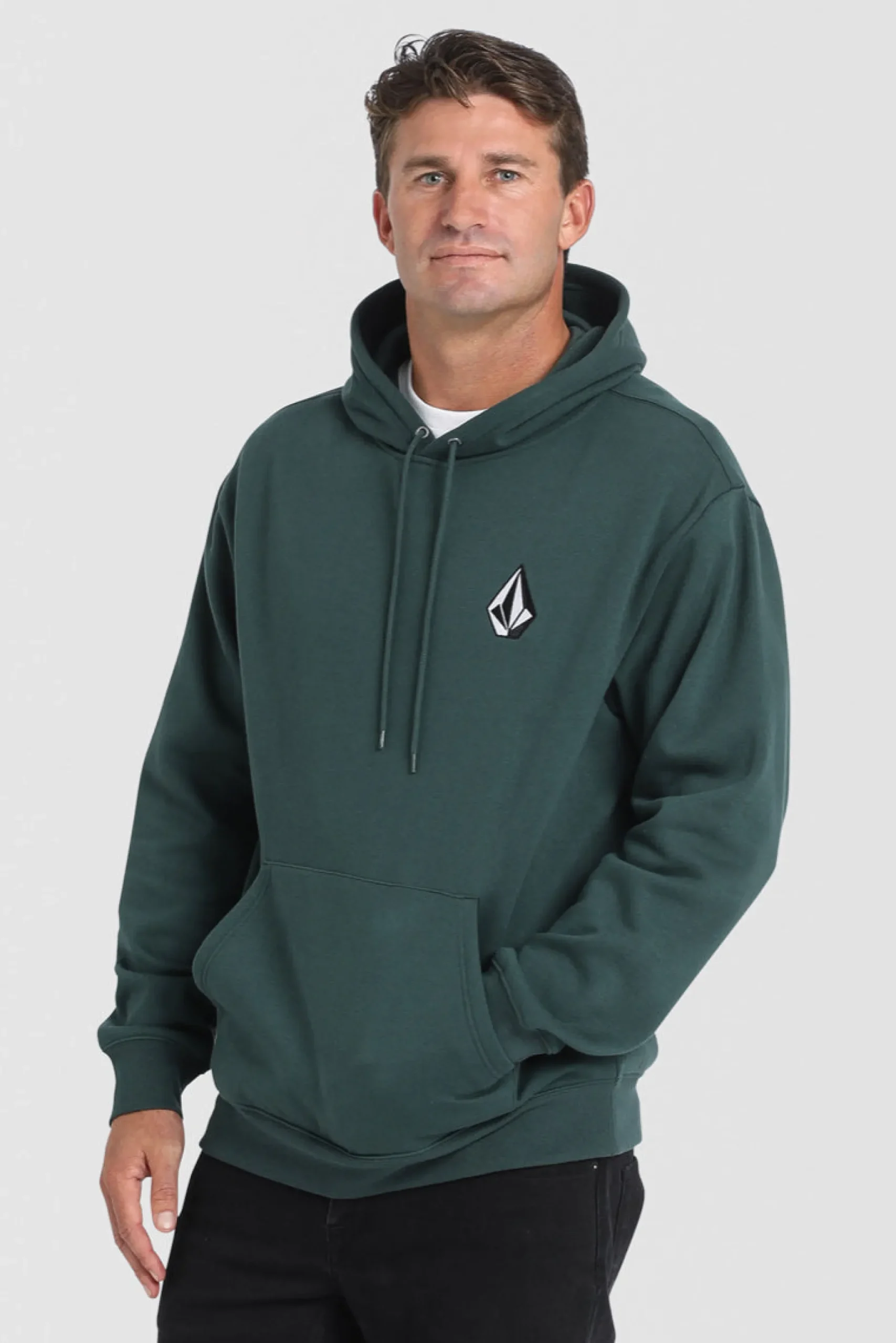 volcom_vologo_pullover_ce_0.webp Sweaters & Knitwear-VOLCOM VOLOGO PULLOVER CEDAR GREEN
