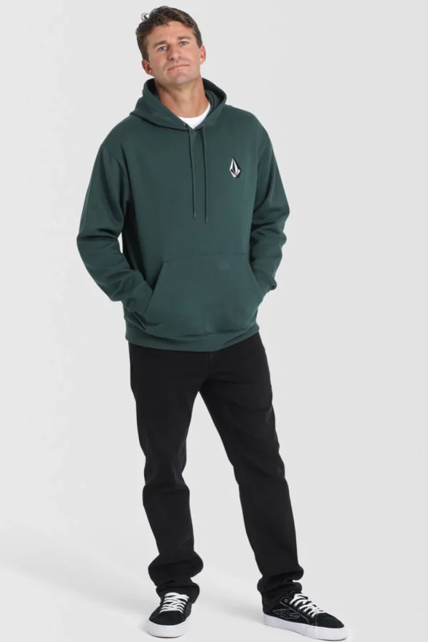 Sweaters & Knitwear-VOLCOM VOLOGO PULLOVER CEDAR GREEN