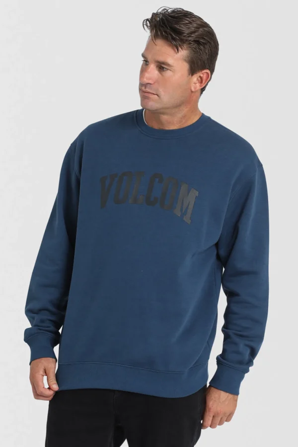 Sweaters & Knitwear-VOLCOM VOLSITY CREW VINTAGE NAVY