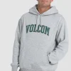 Sweaters & Knitwear-VOLCOM VOLSITY PULLOVER HEATHER GREY