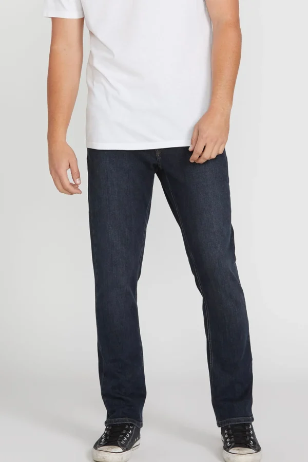 Denim-VOLCOM VORTA SLIM FIT JEAN - VINTAGE BLUE*