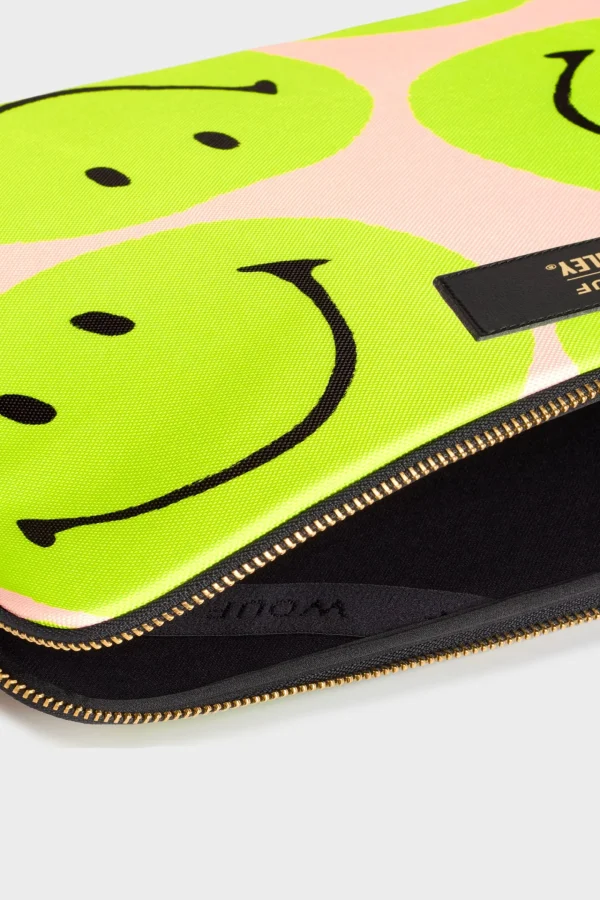 Books & Stationery-WOUF LAPTOP CASE - SMILEY