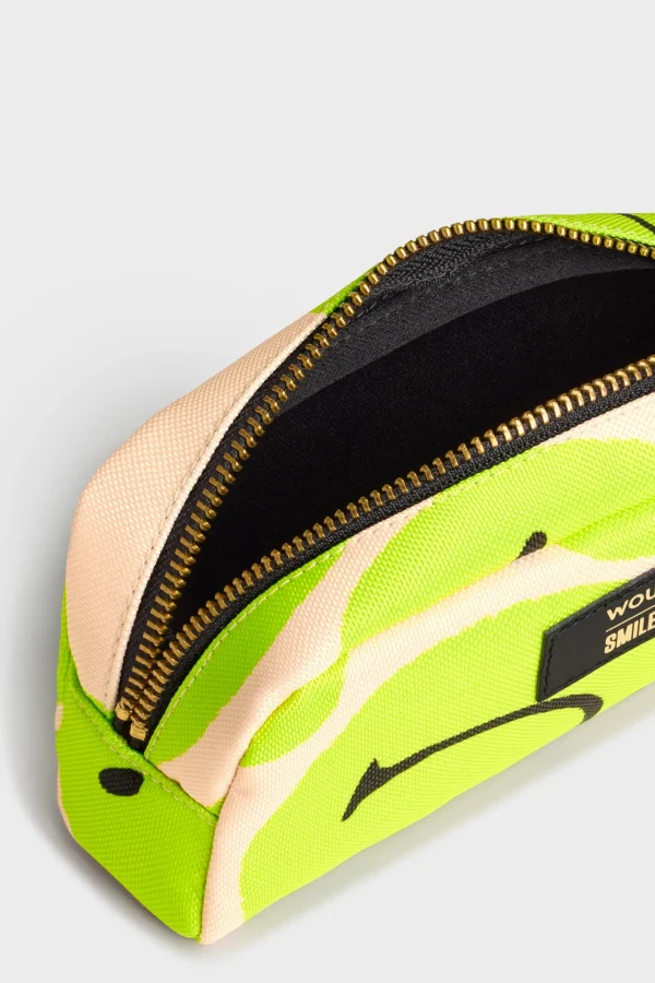 Books & Stationery-WOUF MAKEUP BAG - SMILEY