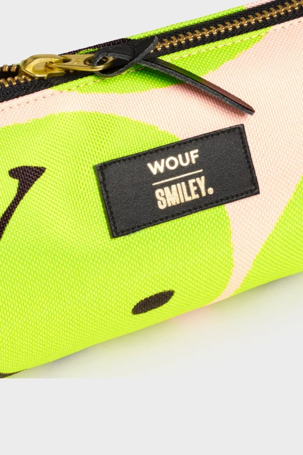 Books & Stationery-WOUF PENCIL CASE - SMILEY