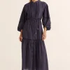 Dresses-ZOE KRATZMANN ALLURE DRESS INDIGO