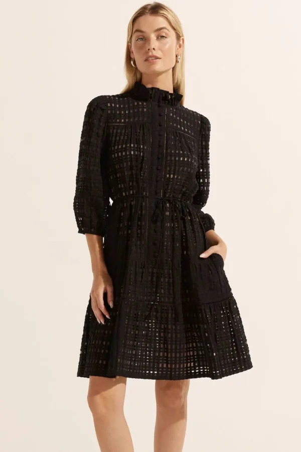 Dresses-ZOE KRATZMANN BEACON DRESS BLACK