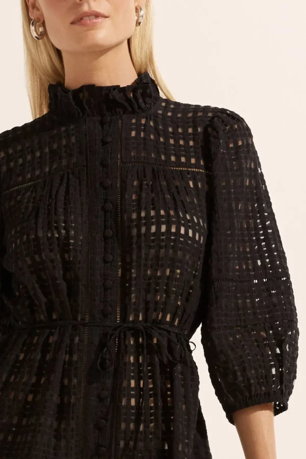 Dresses-ZOE KRATZMANN BEACON DRESS BLACK