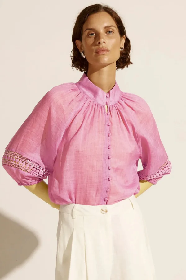 Shirts & Tops-ZOE KRATZMANN INVOKE TOP LOTUS