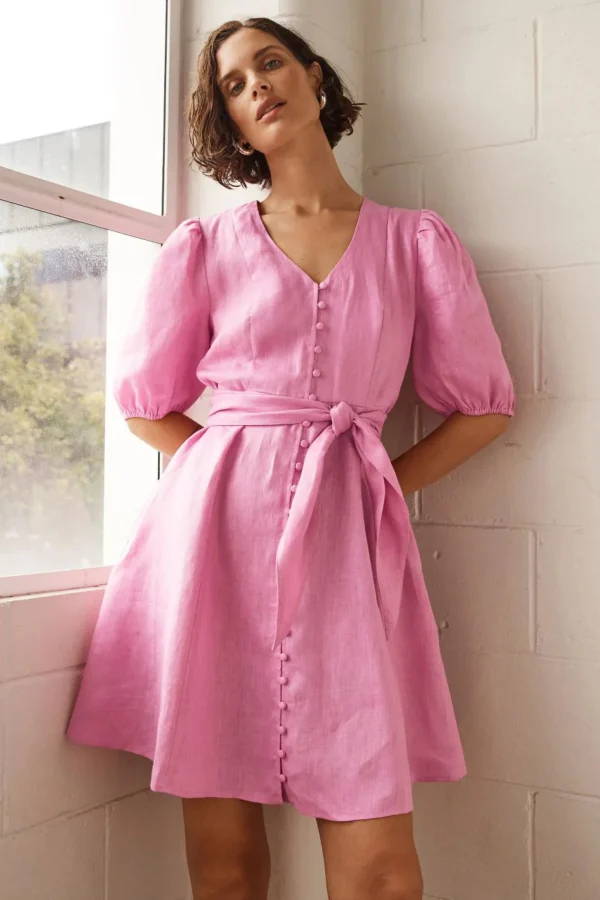 Dresses-ZOE KRATZMANN QUOTA DRESS LOTUS